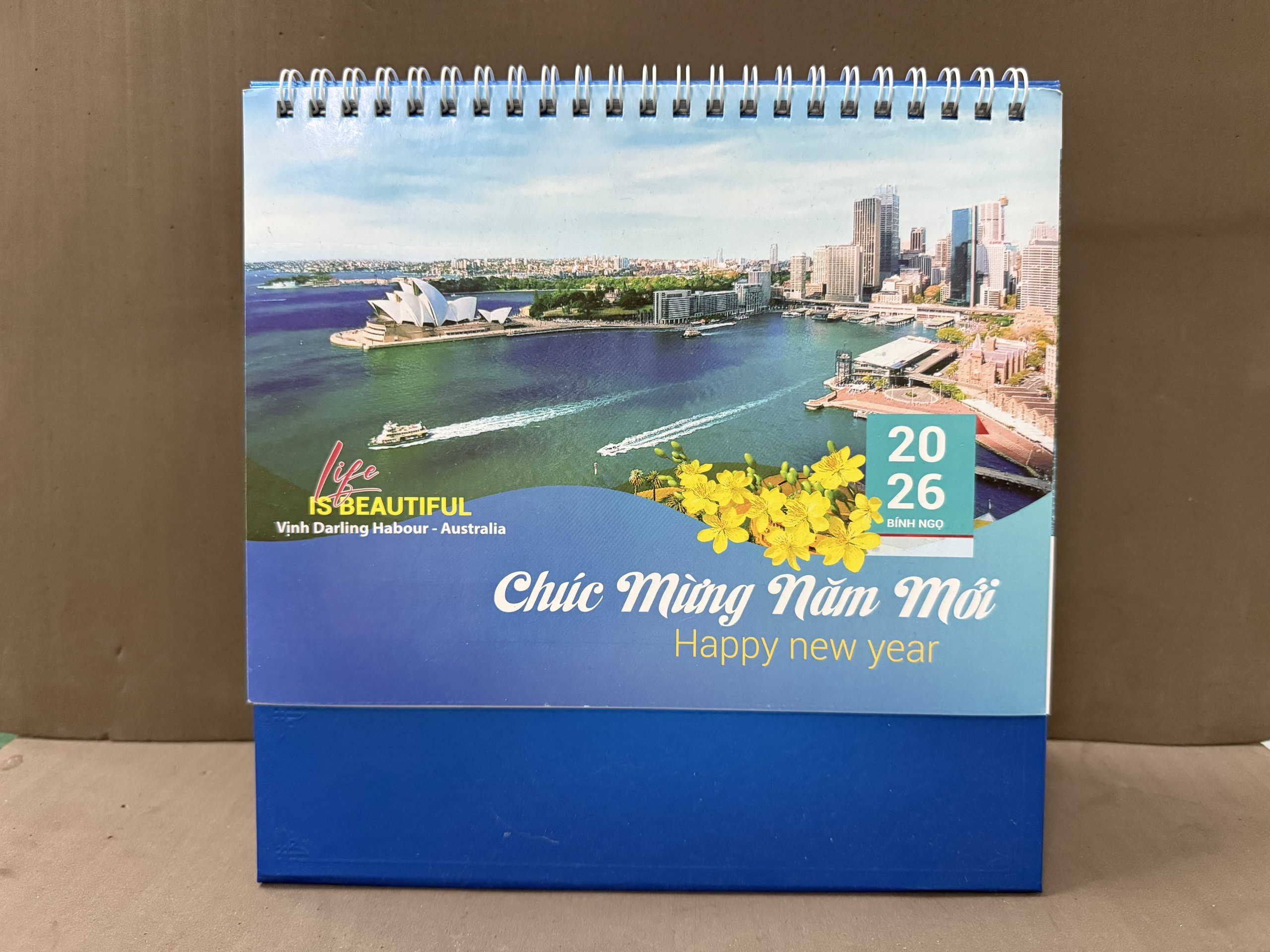 Mẫu lịch chữ A_Cảnh đẹp Vịnh Darling Habour-Australia